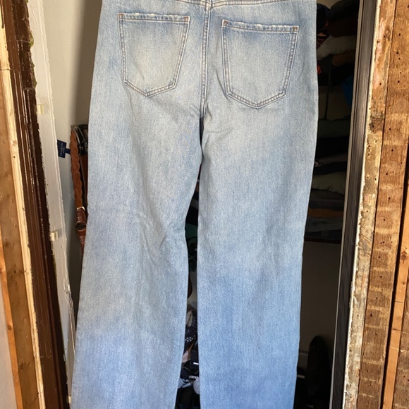 NWT Express Wide Leg High-Rise Jeans - Picture 4 of 8